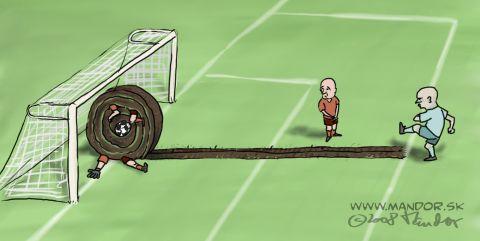 Cartoon: Soccer (medium) by Mandor tagged soccer