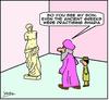 Cartoon: Venus of Milo (small) by Thamalakane tagged venus,of,milo,sharia
