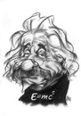 Cartoon: Einstein (small) by Szena tagged scientists physicists einstein caricatur