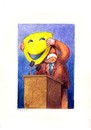 Cartoon: smile (small) by Szena tagged smile politics lying politicians