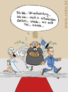 Cartoon: Hochzeit (small) by Bruder JaB tagged hochzeit,pfarrer,schock