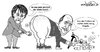 Cartoon: Von der D-Mark zum Euro (small) by Webtanz tagged deutsche,mark,euro,kohl,merkel