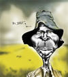 Cartoon: Un Tipo Viejo (small) by jaime ortega tagged africa,men,hombre,viejo,old,man