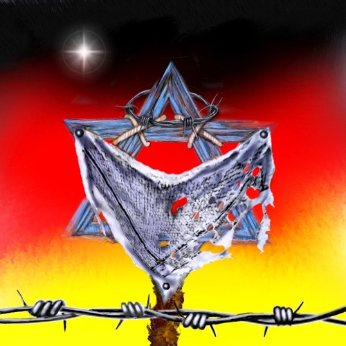 Cartoon: Staatsräson (medium) by petwall tagged staatsräson,menschenrecht,israel,palästina,völkerrecht
