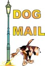Cartoon: Dog Mail (small) by petwall tagged hund,dog,mail,post,gassi