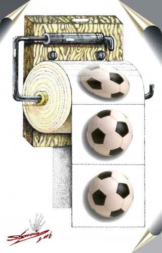 Cartoon: foot_ball (medium) by LuciD tagged lucido