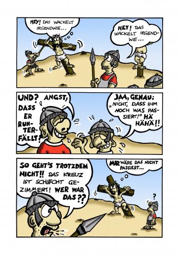 Cartoon: Zimmermänner! Teil2 (medium) by Marcus Trepesch tagged haha