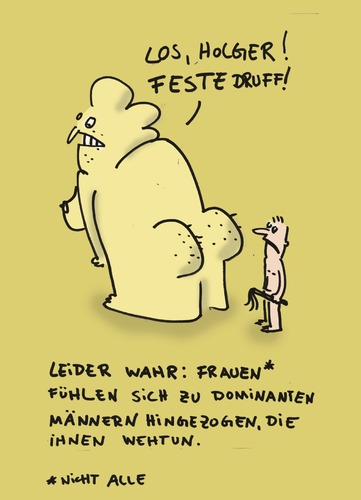 Cartoon: Fifty Shades of Holger (medium) by Ludwig tagged fifty,shades,grey,sadomasochism,bondage