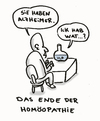 Cartoon: Dementes Wasser (small) by Ludwig tagged wasser,water,homöopathie,esoterik,gedächtnis,globuli,verdünnung,alzheimer