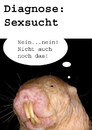 Cartoon: Diagnose SEXSUCHT (small) by Ludwig tagged sexsucht,krankheit,sex,sucht