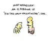 Cartoon: The Day after (small) by Ludwig tagged valentinstag,valentins,day,februar