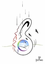Cartoon: Ear (small) by Tonho tagged ear,lug,van,gogh