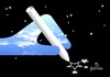 Cartoon: other writing (small) by Tonho tagged writing,night,day,star,pen
