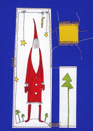 Cartoon: Sunny Christmas! (medium) by flyingfly tagged winter,holiday,sun,christmas,lina,khesina,greeting,card