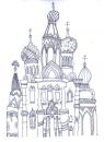 Cartoon: Russia. St. Petersburg (small) by flyingfly tagged church,of,our,savior,on,the,spilled,blood,russia,lina,khesina,drawing,cathedral