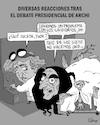 Cartoon: Political humor Chile (small) by sfabrega tagged social,outbreak,chile,2019,gag,caricature,cartoon
