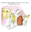 Cartoon: Gottes Witzfigur (small) by Simpleton tagged mensch,adam,gott,himmel,schöpfung,cartoon,artist,witzbild,witzfigur,leonardo,da,vinci