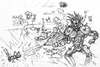 Cartoon: Cyberpunk Pinocchio_BW_sketch (small) by hopsy tagged pinocchio,gepetto,carlo,collodi,long,nose