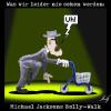 Cartoon: Was wir leider nie sehen werden (small) by Anjo tagged michael jackson moonwalk rolli alter