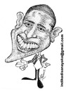 Cartoon: barack obama (small) by indika dissanayake tagged barack,obama