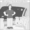 Cartoon: Lost in SpaceX (small) by creative jones tagged elon,musk,population,dadecline,mars,spacex,twins,how,many,kids,has,had