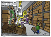 Cartoon: Bundeslade im Ikea (small) by Belzebub tagged ark,of,the,covenant,indiana,jones,ikea,bundeslade
