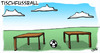 Cartoon: Tischfußball (small) by Belzebub tagged table,soccer,tischfußball,tisch,fußball,wortwitz