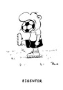Cartoon: Eigentor (small) by POLO tagged fussball,soccer