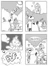 Cartoon: Dumm gelaufen ... (small) by gallion tagged ritter,schwul,gallion,frosch,prinzessin,comic,toon