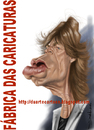 Cartoon: Mick Jagger (small) by Fabrica das caricaturas tagged fabrica das caricaturas