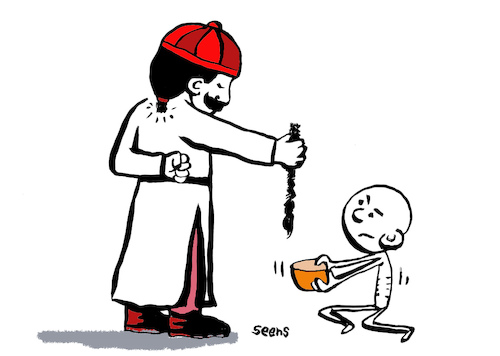 Cartoon: Hungry (medium) by sam seen tagged hungry