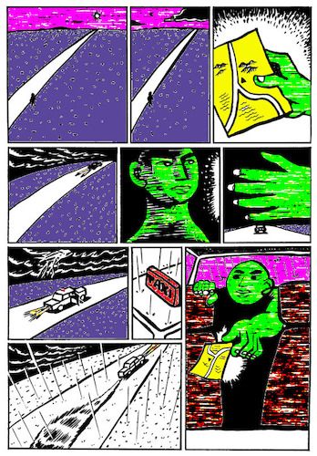 Cartoon: MAP (medium) by sam seen tagged map