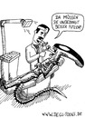 Cartoon: Alien beim Zahnarzt (small) by DEGL-TOONS tagged alien,zahnarzt,aliens,karies