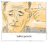 Cartoon: Selbstgerecht (small) by VINA tagged gerecht,righteous