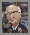 Cartoon: Jean-Claude Juncker. (small) by Maria Hamrin tagged caricature,jose,manuel,barroso,federica,mogherini,donald,tusk,cognac,cigarette,greece