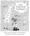 Cartoon: Kopfschmerzspezialist (small) by Oliver Gerke tagged kopfschmerzen,heavy,metal,lautstärke,interview