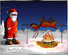 Cartoon: Burnout (small) by Hannes tagged weihnachten xmas burnout weihnachtsmann santaclaus santa rudolph rednose lagerfeuer grillen