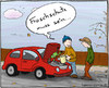 Cartoon: Froschschutz (small) by Hannes tagged auto frosch froschschutz frost frostschutz herbst kalt winter winterfest winterreifen