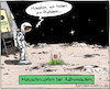 Cartoon: Heuschnupfen (small) by Hannes tagged heuschnupfen,allergie,hayfever,pollenosis,astronaut,space,planet