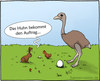 Cartoon: Lieferauftrag (small) by Hannes tagged ostern,osterei,osterhase,huhn,strauss,ei