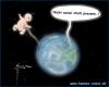 Cartoon: Pressen! (small) by Hannes tagged hannes,all,erde,kind,geburt