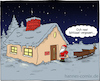 Cartoon: Schlüssel vergessen (small) by Hannes tagged merryxmas,schöneweihnachten,schlüsselvergessen,ausgesperrt,weihnachten,xmas,weihnachtsmann,schornstein