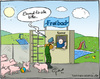 Cartoon: Sommerhitze (small) by Hannes tagged hitzestress,sommer,haustiere,nutztiere,tierhaltung