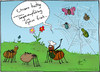Cartoon: Tagesempfehlung (small) by Hannes tagged empfehlung,essen,insekten,koch,netz,restaurant,speisekarte,spinne,spinnennetz