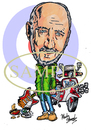 Cartoon: Pete Townshend-The Who (small) by Marty Street tagged mod,townshend,the,who