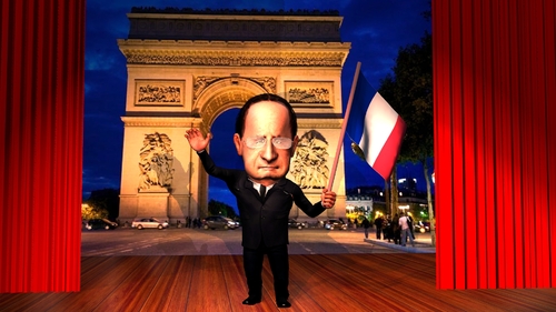 Cartoon: Francois Hollande (medium) by TwoEyeHead tagged france,francios,hollande,g20,brisbane,australia,3d,caricature,politician