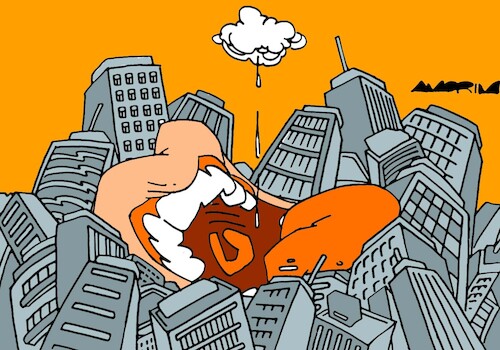 Cartoon: Scarcity (medium) by Amorim tagged climatechanges,water,pollution