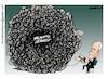 Cartoon: Beginning (small) by Amorim tagged trump,biden,us,election