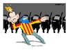 Cartoon: Catalunia (small) by Amorim tagged pablo,hasel,spain,catalonia