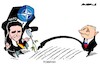 Cartoon: Limits (small) by Amorim tagged romania,putin,nicusordan,nato